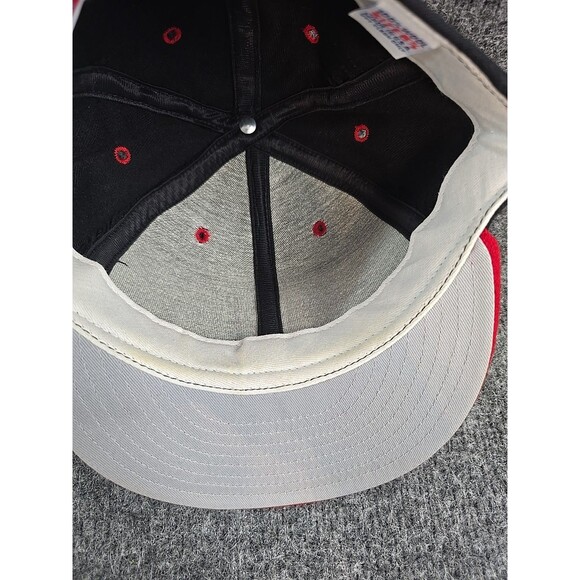 Vintage New Era Ohio State Buckeyes Wool Fitted Cap 6 7/8 USA Made - Picture 7 of 10